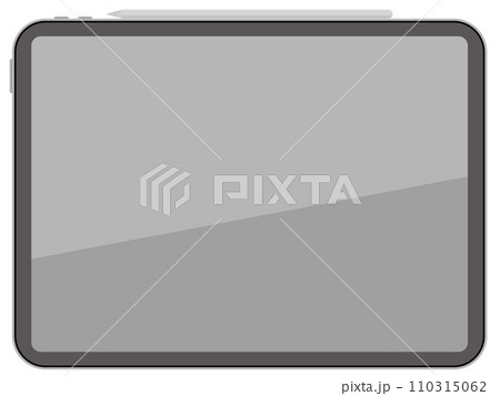 タブレットなどの最新ガジェットのモックアップ（ペン付き） 110315062