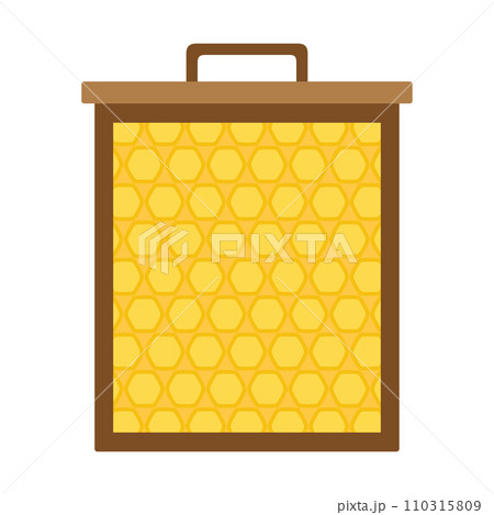 honeycomb frame icon 110315809