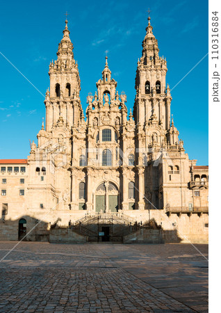 Cathedral of Santiago de Compostela, Galicia, Spain.  110316884