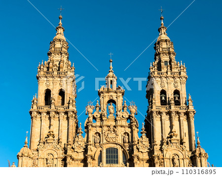 Cathedral of Santiago de Compostela, Galicia, Spain.  110316895