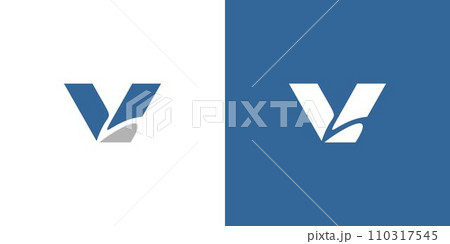 Simple and Modern letter V initials logo design Simple and Modern letter V initials logo design 110317545