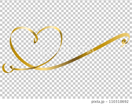 Heart mark love ribbon Heart mark love ribbon 110318692