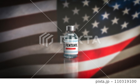 The fentanyl for medicine or drug concept 3d rendering. The fentanyl for medicine or drug concept 3d rendering. 110319100