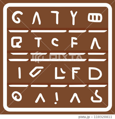 象形文字のイメージ 象形文字のイメージ 110320811