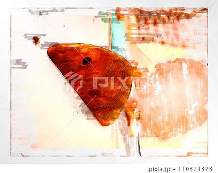 スケッチ風 ボルダリング ボルダリングウォール 壁 木製 ホールド クライミングジム ボルダリングジ 110321373