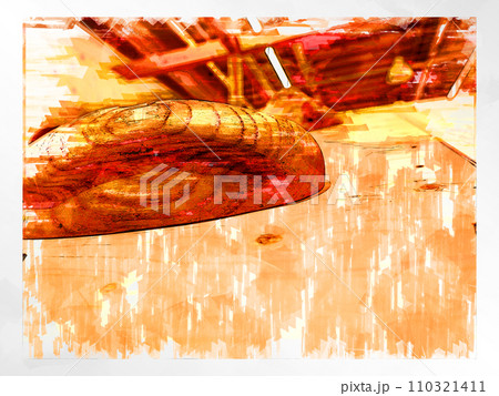 スケッチ風 ボルダリング ボルダリングウォール 壁 木製 ホールド クライミングジム ボルダリングジ 110321411