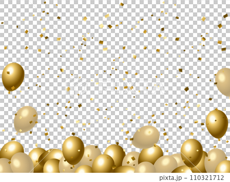 Balloons, confetti 2-5 110321712