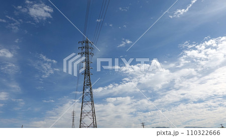 送電鉄塔 送電鉄塔 110322666