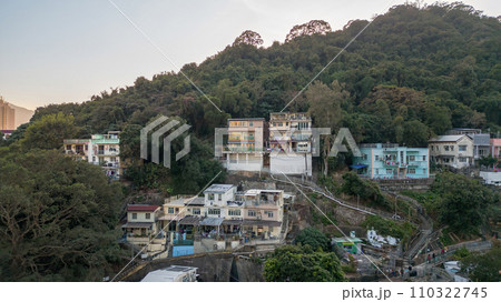 the area of Pai Tau Village, shatin, hk Dec 24 2023 110322745