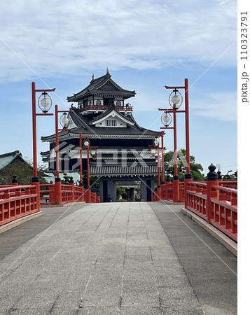 清洲城本丸、美しい風景、和を感じる 清洲城本丸、美しい風景、和を感じる 110323791