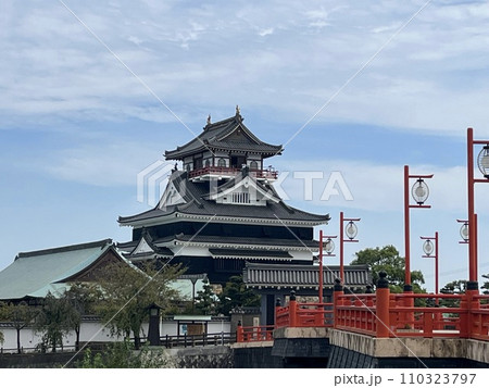 清洲城本丸、美しい風景、和を感じる 110323797