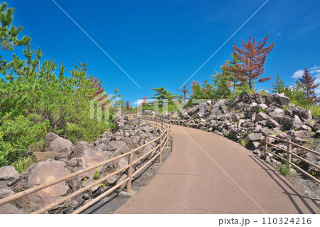 【有村溶岩展望所 (遊歩道)】 鹿児島県鹿児島市有村町 110324216