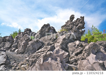 【有村溶岩展望所 (遊歩道)】 鹿児島県鹿児島市有村町 110324218