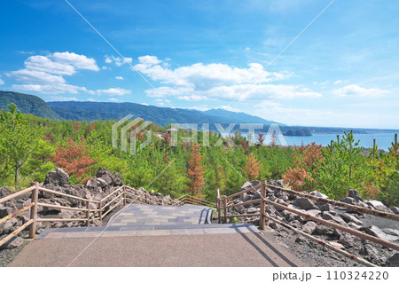 【有村溶岩展望所 (遊歩道)】 鹿児島県鹿児島市有村町 【有村溶岩展望所 (遊歩道)】 鹿児島県鹿児島市有村町 110324220
