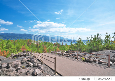 【有村溶岩展望所 (遊歩道)】 鹿児島県鹿児島市有村町 【有村溶岩展望所 (遊歩道)】 鹿児島県鹿児島市有村町 110324221