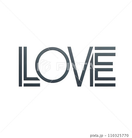 AI-generated content. Word LOVE typography lettering design for valentines day card print. Vellichor. AI-generated content. Word LOVE typography lettering design for valentines day card print. Vellichor. 110325770