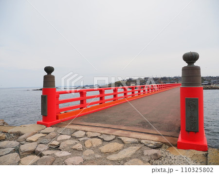 雄島橋/福井県,坂井市,三国町 雄島橋/福井県,坂井市,三国町 110325802