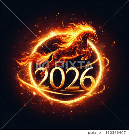 2026 Horse year theme 2026 Horse year theme 110326407