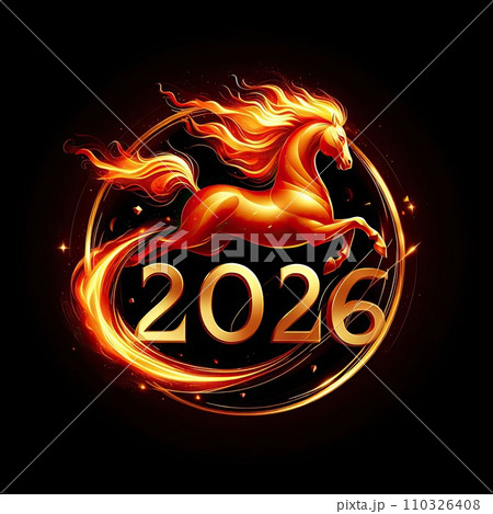 2026 Horse year theme 2026 Horse year theme 110326408