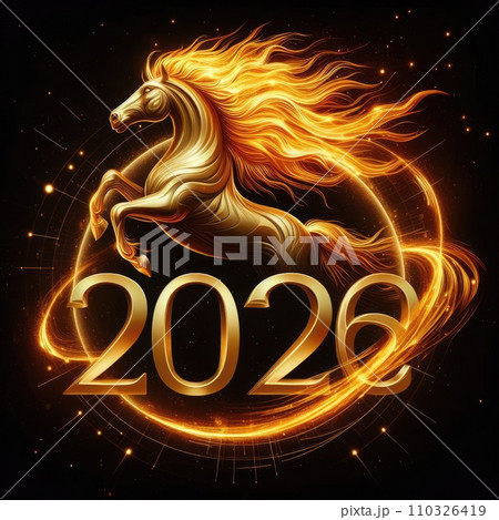 2026 Horse year theme 2026 Horse year theme 110326419