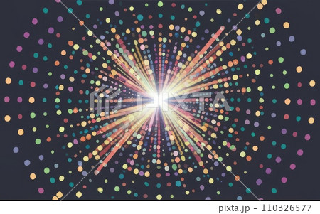 Glittering prism light background of gradation  110326577