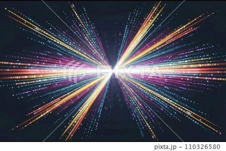 Glittering prism light background of gradation  110326580