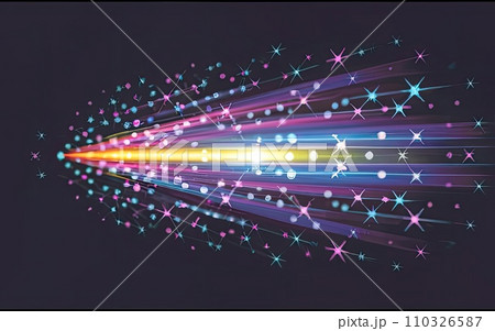 Glittering prism light background of gradation  110326587