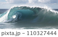 大海原の巨大津波　generative AI	 110327444