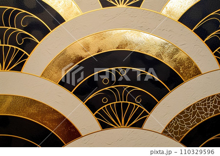 和のイメージ模様 110329596