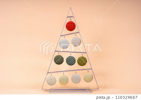 刺し子のクリスマスツリー 刺し子のクリスマスツリー 110329687
