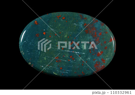 ブラッドストーン 自然が描く模様 110332961