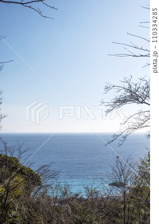 吾妻山公園 海 眺め【神奈川県 二宮町】 110334285