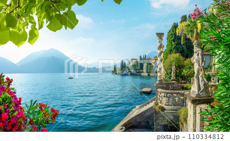 Landscape of Lake Como Landscape of Lake Como 110334812