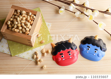 豆まき 節分イメージ 豆まき 節分イメージ 110335607