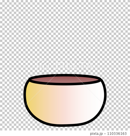 圓形花盆的插圖 圓形花盆的插圖 110336163