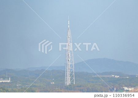 デジタルタワーの鉄塔（瀬戸デジタルタワー　愛知県 瀬戸市） 110336954