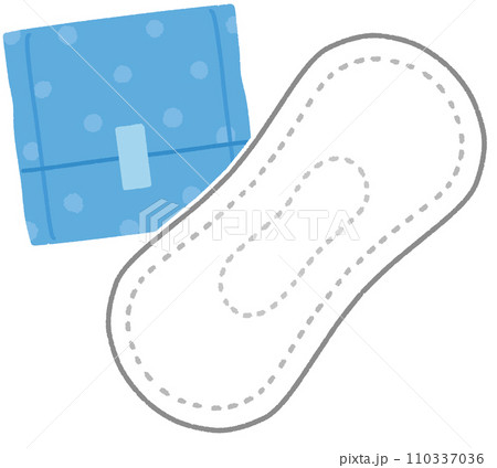 生理用ナプキン(羽なし) 110337036