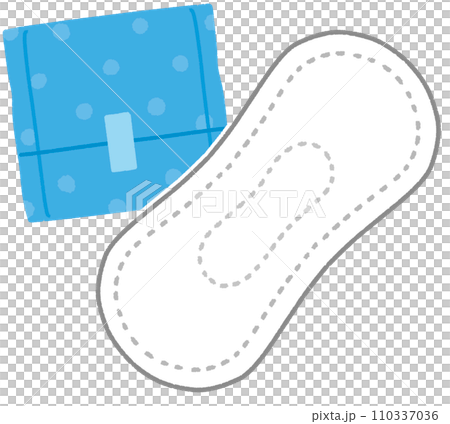 生理用ナプキン(羽なし) 110337036