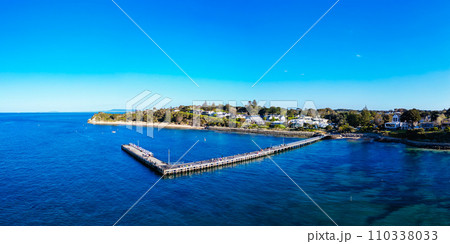 Aerial View of Portsea in Australia Aerial View of Portsea in Australia 110338033
