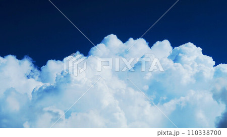 青空と白雲の美しい風景 青空と白雲の美しい風景 110338700