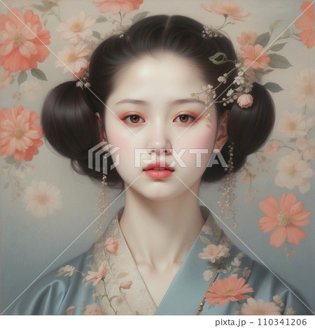 レトロ女子 110341206