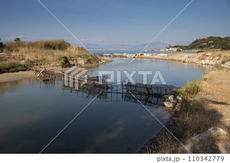 Sea bay, Corfu, Greece 110342779
