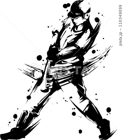 バッティング 110349099