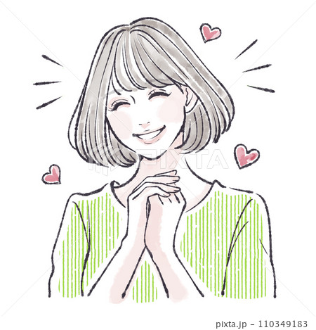 喜ぶ/喜び/嬉しい/やったー/キュン/恋をする/ときめく/ときめき/ハート/恋愛/出会い/メロメロ 喜ぶ/喜び/嬉しい/やったー/キュン/恋をする/ときめく/ときめき/ハート/恋愛/出会い/メロメロ 110349183