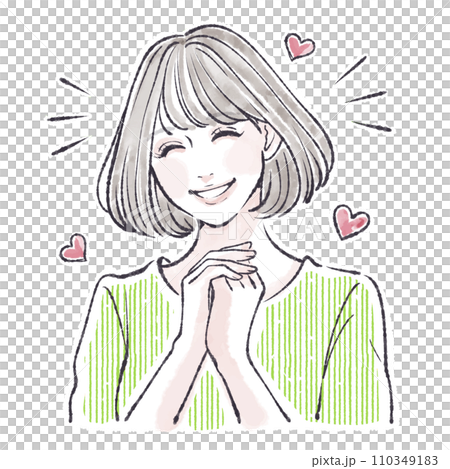 喜ぶ/喜び/嬉しい/やったー/キュン/恋をする/ときめく/ときめき/ハート/恋愛/出会い/メロメロ 喜ぶ/喜び/嬉しい/やったー/キュン/恋をする/ときめく/ときめき/ハート/恋愛/出会い/メロメロ 110349183