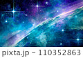 宇宙の星が輝く幻想的な風景 110352863