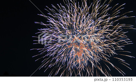 2023年の埼玉県川口市の「たたら祭り」の花火大会の風景 2023年の埼玉県川口市の「たたら祭り」の花火大会の風景 110353193