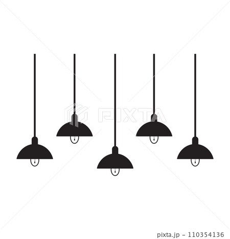 Ceiling Lamp Icon 110354136