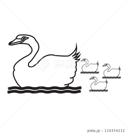 goose icon 110354212