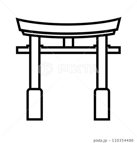 Torii Gate icon 110354486